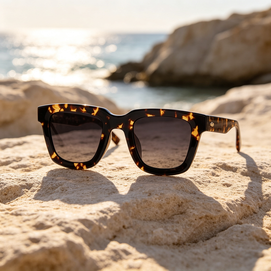 Tortoiseshell Square Sunglasses